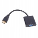 ADAPTER PRZEJŚCIÓWKA HDMI NA VGA DSUB 15CM AKYGA ADAPTER PRZEJŚCIÓWKA HDMI NA VGA DSUB 15CM AKYGA