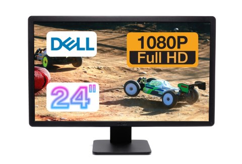 Monitor Dell E2414Ht do biura 24 cale FHD D-SUB DVI-D