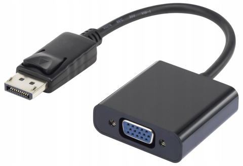 ADAPTER PRZEJŚCIÓWKA DISPLAYPORT NA VGA DSUB ADAPTER PRZEJŚCIÓWKA DISPLAYPORT NA VGA DSUB