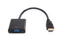 ADAPTER PRZEJŚCIÓWKA HDMI NA VGA DSUB 15CM AKYGA ADAPTER PRZEJŚCIÓWKA HDMI NA VGA DSUB 15CM AKYGA