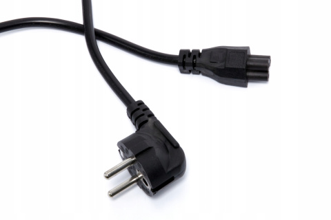 KABEL ZASILAJĄCY DO LAPTOPA KONICZYNKA IEC C5 1M KABEL ZASILAJĄCY DO LAPTOPA KONICZYNKA IEC C5 1M