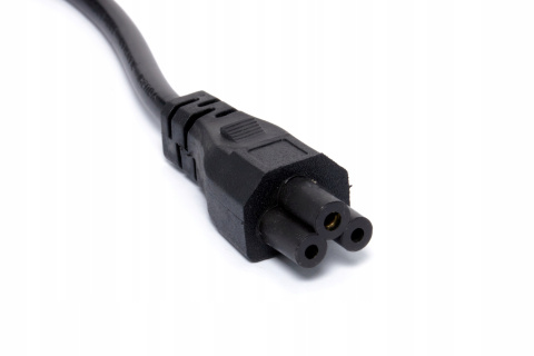KABEL ZASILAJĄCY DO LAPTOPA KONICZYNKA IEC C5 1M KABEL ZASILAJĄCY DO LAPTOPA KONICZYNKA IEC C5 1M