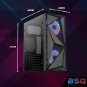 BSG Striker V11 Intel Core i7 NVIDIA GeForce RTX 3050 16GB DDR3 500GB HDD Windows 10 Pro