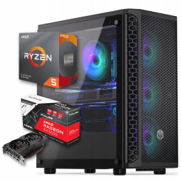 BSG Striker V9 AMD Ryzen 5 AMD Radeon RX 6600 16GB DDR4 1000GB SSD Windows 11 Pro