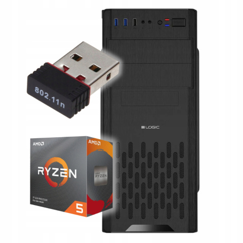 Protask V4 AMD Ryzen 5 16GB DDR4 512GB SSD DVD Windows 11 Pro