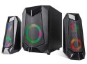Głośniki Tracer 2.1 Hi-Cube RGB Bluetooth gamingowy zestaw multimedialny Głośniki Tracer 2.1 Hi-Cube RGB Bluetooth gamingowy zestaw multimedialny