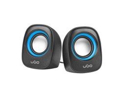 Głośniki UGo Tamu S100 2.0 niebieskie komputerowe z USB