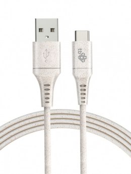 Kabel USB-USB C ekologiczny 1m 2.0 szybkie ładowanie