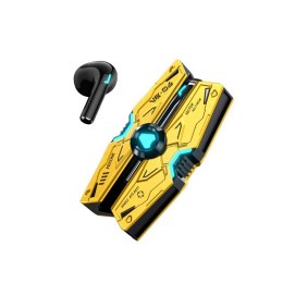 Słuchawki WEKOME VB06 Mecha Series Bluetooth 5.3 TWS żółte z etui