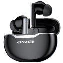 Słuchawki AWEI T50 TWS Bluetooth 5.3 czarne bezprzewodowe