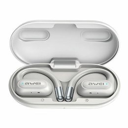 Słuchawki AWEI T93 Bluetooth 5.3 białe bezprzewodowe z basem