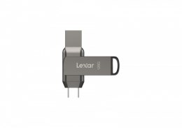 Pendrive Lexar Dual Drive D400 128GB USB-C/A 3.1 130MB/s szary