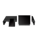 Ergonomiczna Podstawa Pod Monitor składana czarna z szufladą Ergonomiczna Podstawa Pod Monitor składana czarna z szufladą