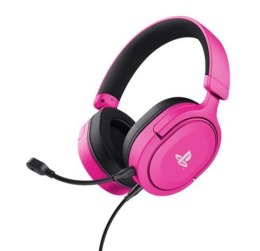 Słuchawki Trust GXT498B Forta Gaming Headset PS5 różowe nauszne