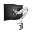 LogiLink Uchwyt na monitor 17-27 cali aluminium maks 9kg biurkowy srebrny LogiLink Uchwyt na monitor 17-27 cali aluminium maks 9kg biurkowy srebrny