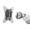 LogiLink Uchwyt na monitor 17-27 cali aluminium maks 9kg biurkowy srebrny LogiLink Uchwyt na monitor 17-27 cali aluminium maks 9kg biurkowy srebrny