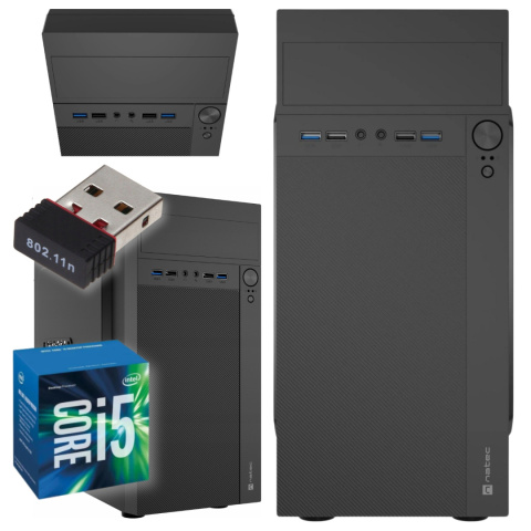 Baseoffice V1 Intel Core i5 8GB DDR3 500GB HDD DVD Windows 10 Pro