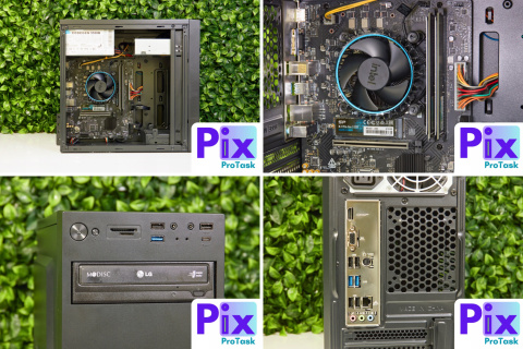 Pix Protask V3 Intel Core i5 16GB DDR4 256GB SSD DVD Windows 11 Pro Pix Protask V3 Intel Core i5 16GB DDR4 256GB SSD DVD Windows 11 Pro